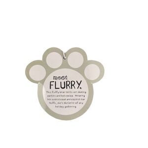 Meet Flurry bundle up bear